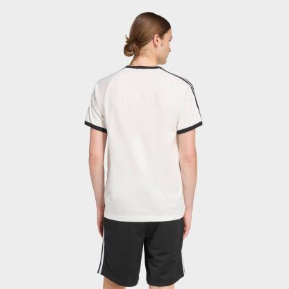 Men's adidas Originals adicolor 3-Stripes T-Shirt - White - view 3