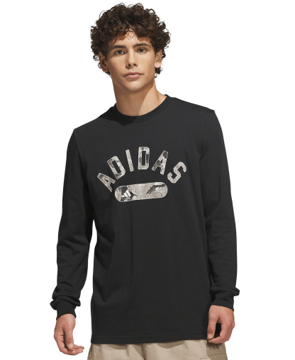 adidas Men's Rock Camo Graphic Crewneck T-Shirt - Black