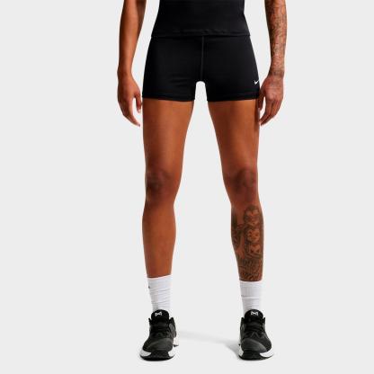 Women's Nike Pro Sculpt High-Waisted 3" Biker Shorts - Black/White