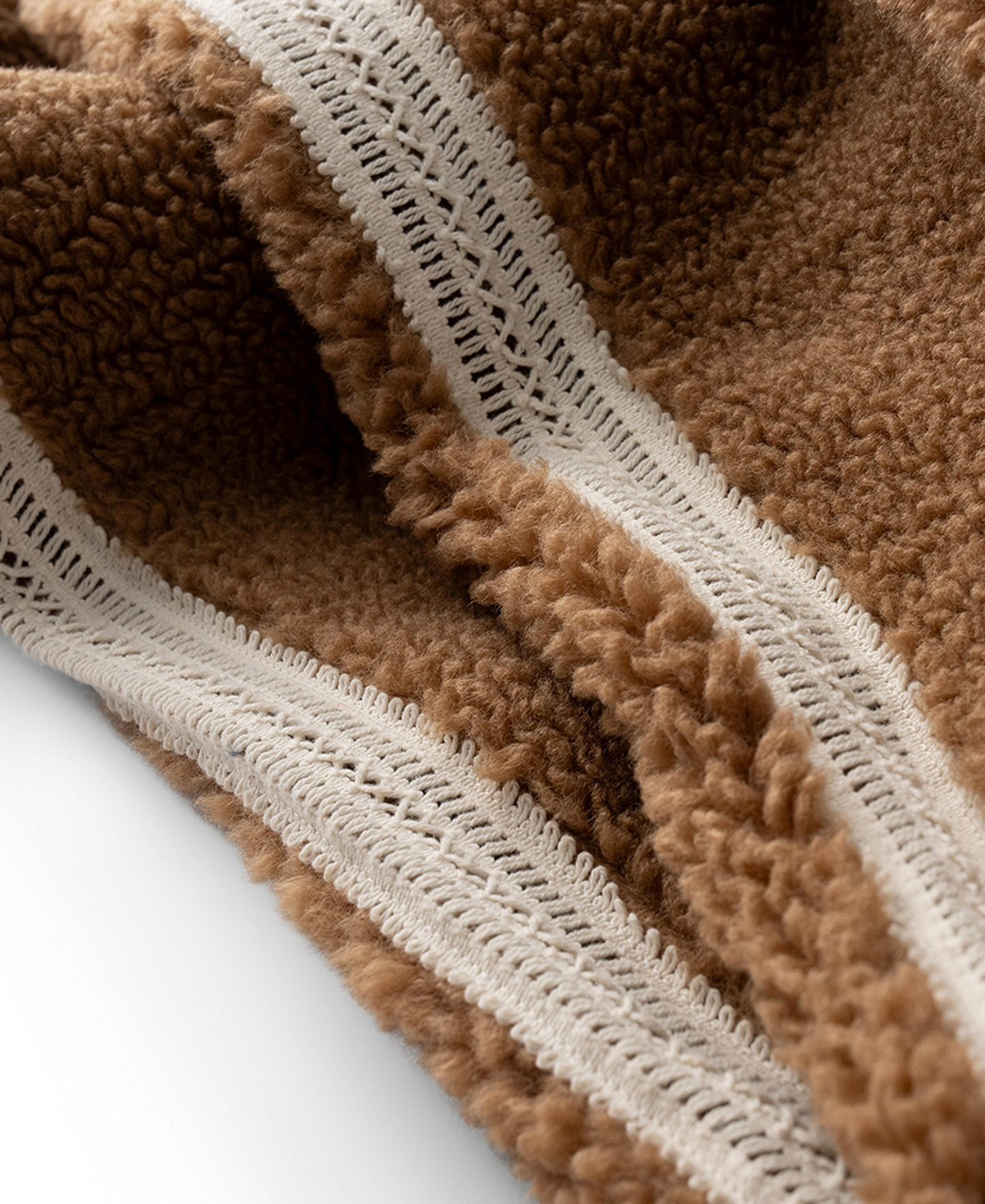 UGG® Women's Nikia Crochet Fluff Jacket - Brown