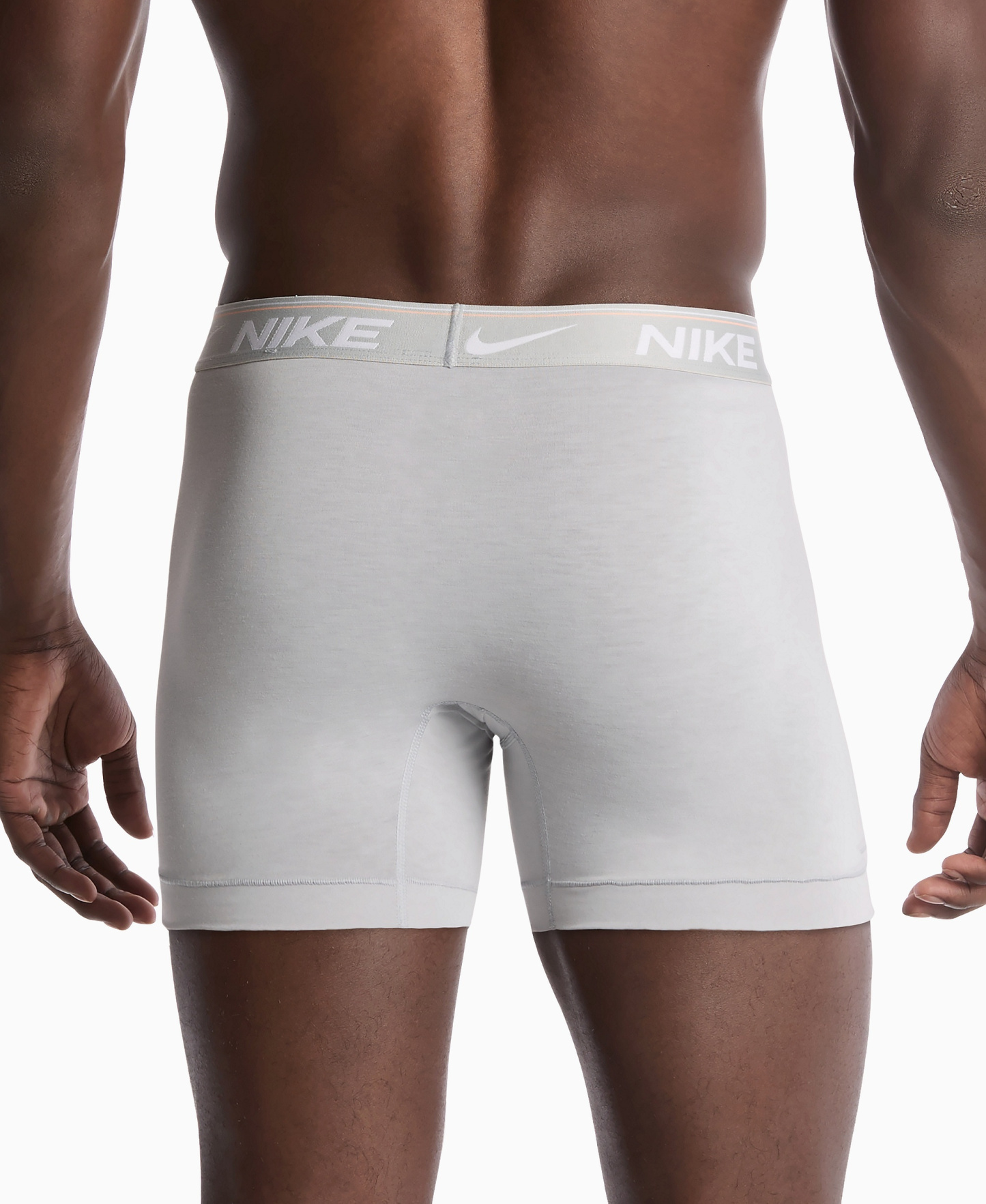 Nike Men's Dri-FIT Ultra Comfort Boxer Briefs, 3-Pack - Wolf Gray/ Blue Crystal/ Black