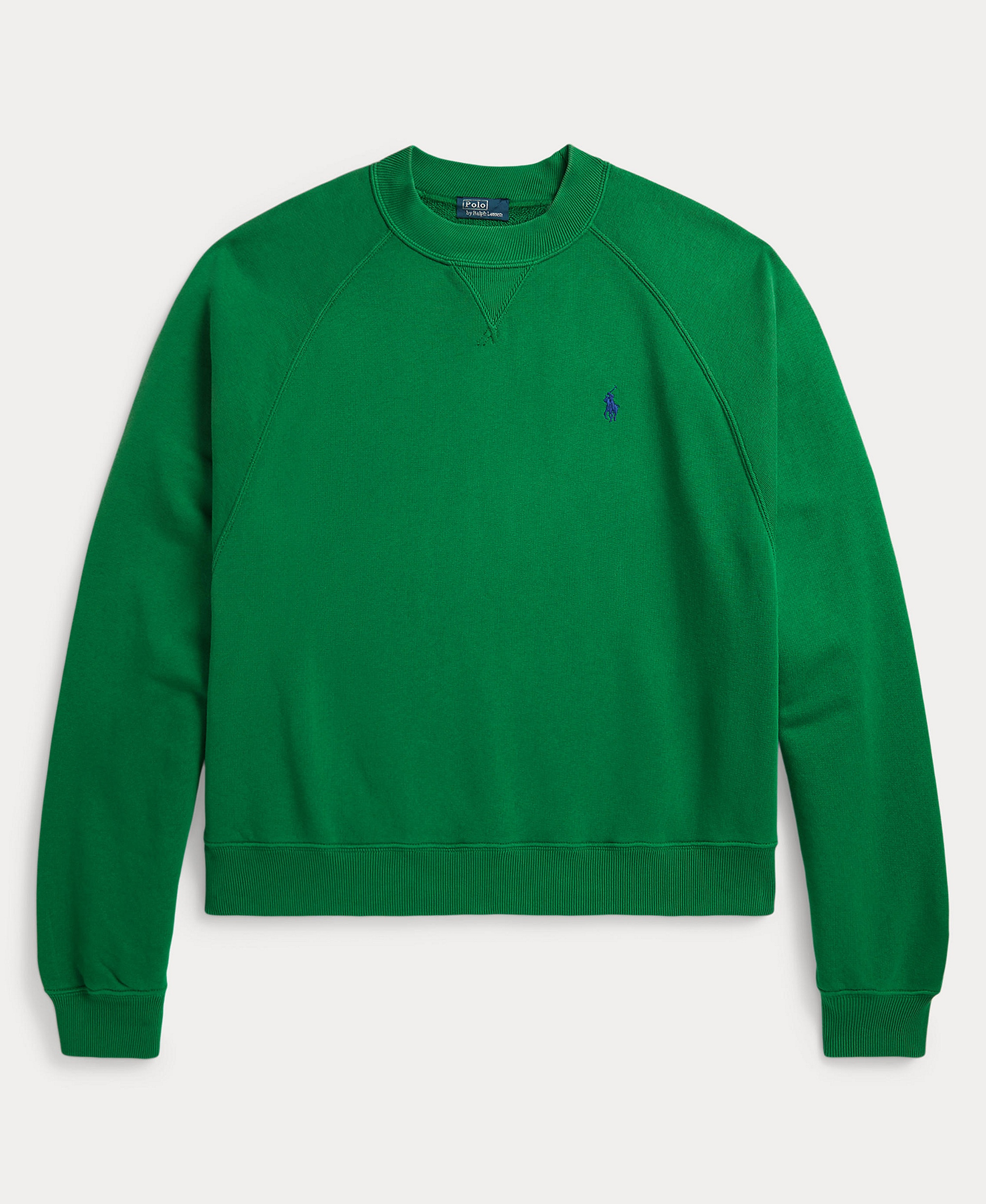 Polo Ralph Lauren Women's Lightweight Fleece Crew Neck Sweatshirt - Fiji Green