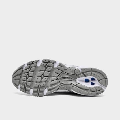 Big Kids' New Balance 740 Casual Shoes - White/Silver Metallic - view 6