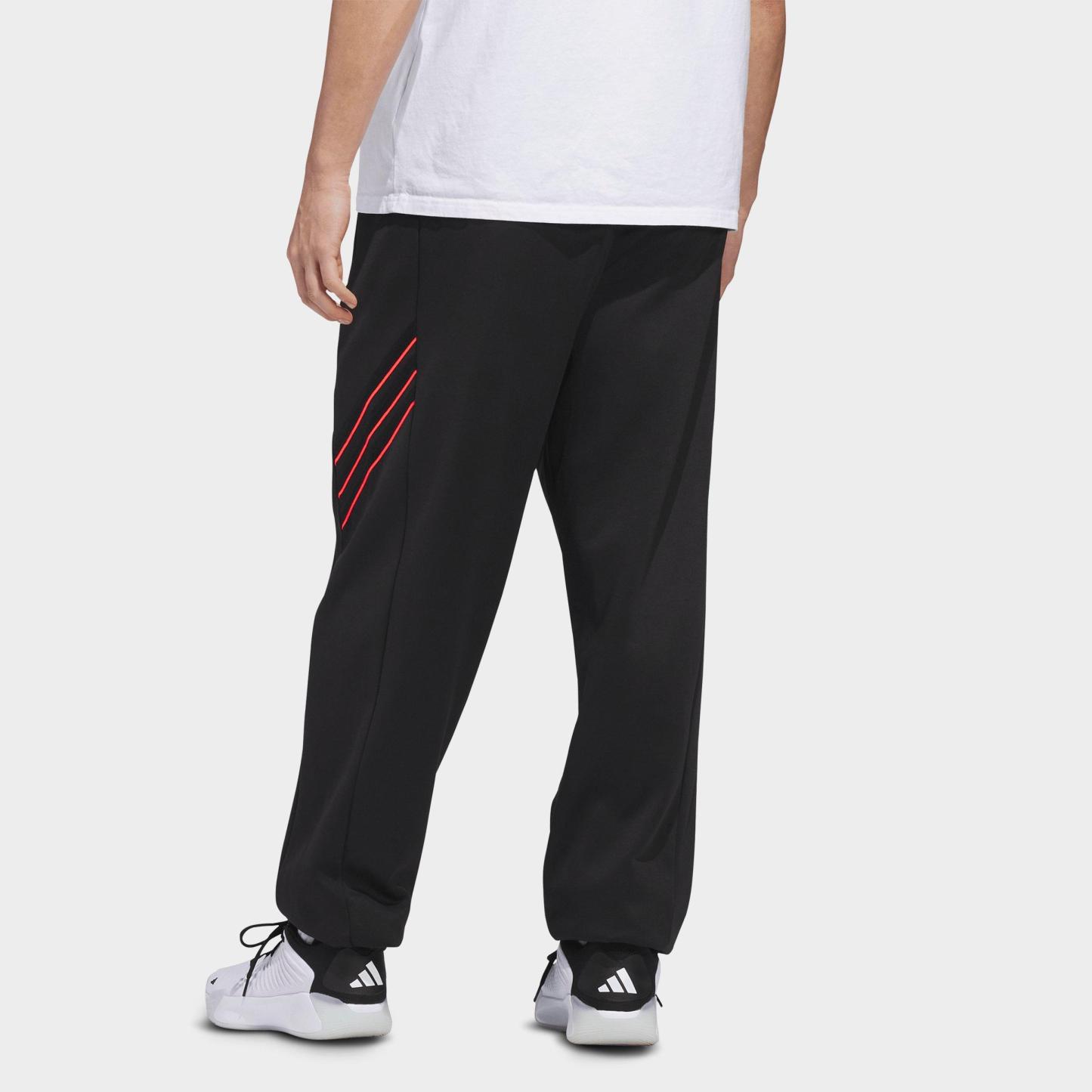 Men's adidas Crazy Warm Fleece Sweatpants - Black