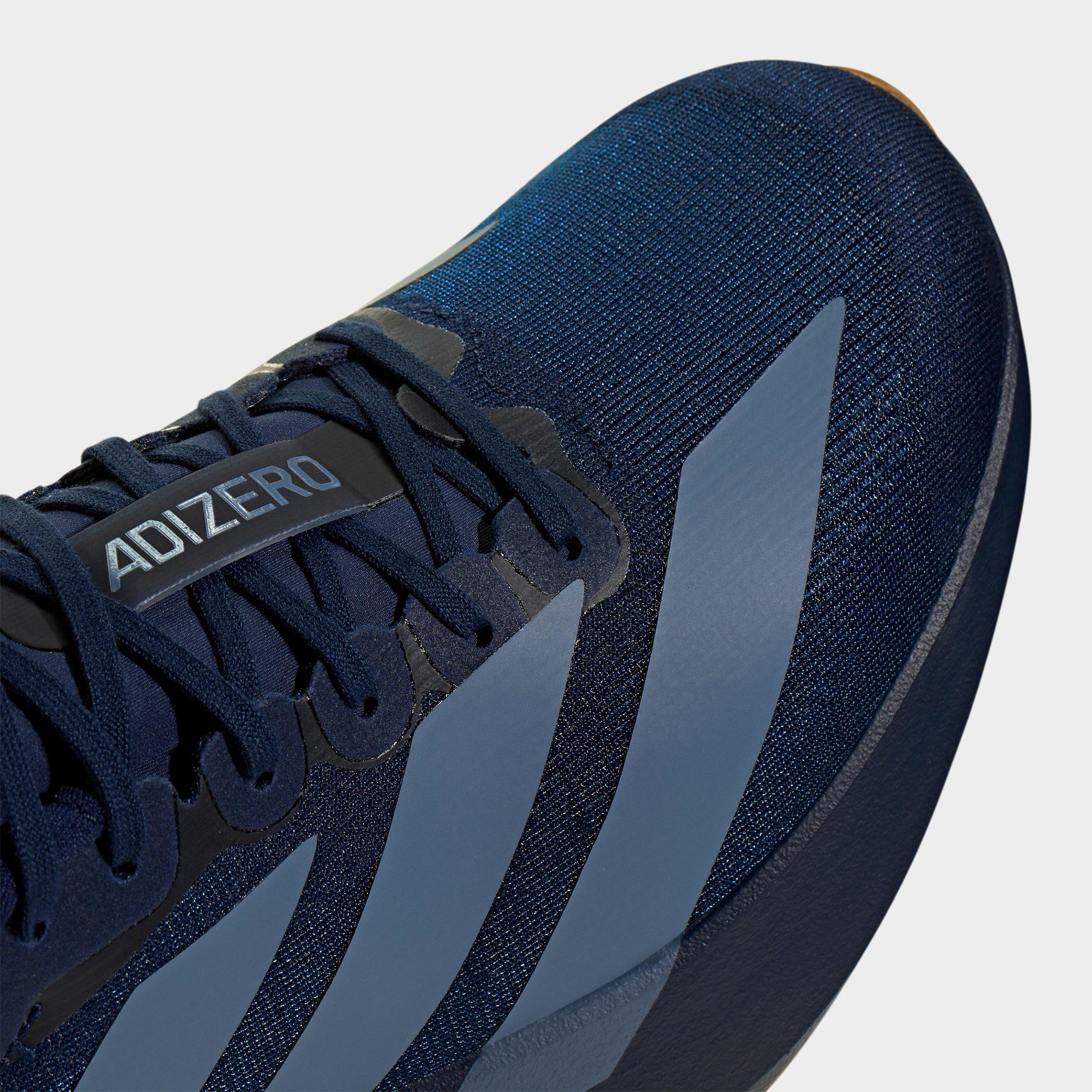 Men's adidas Adizero EVO SL Running Shoes - Part 1 - Night Indigo/Tech Ink/Grey - Detail shot