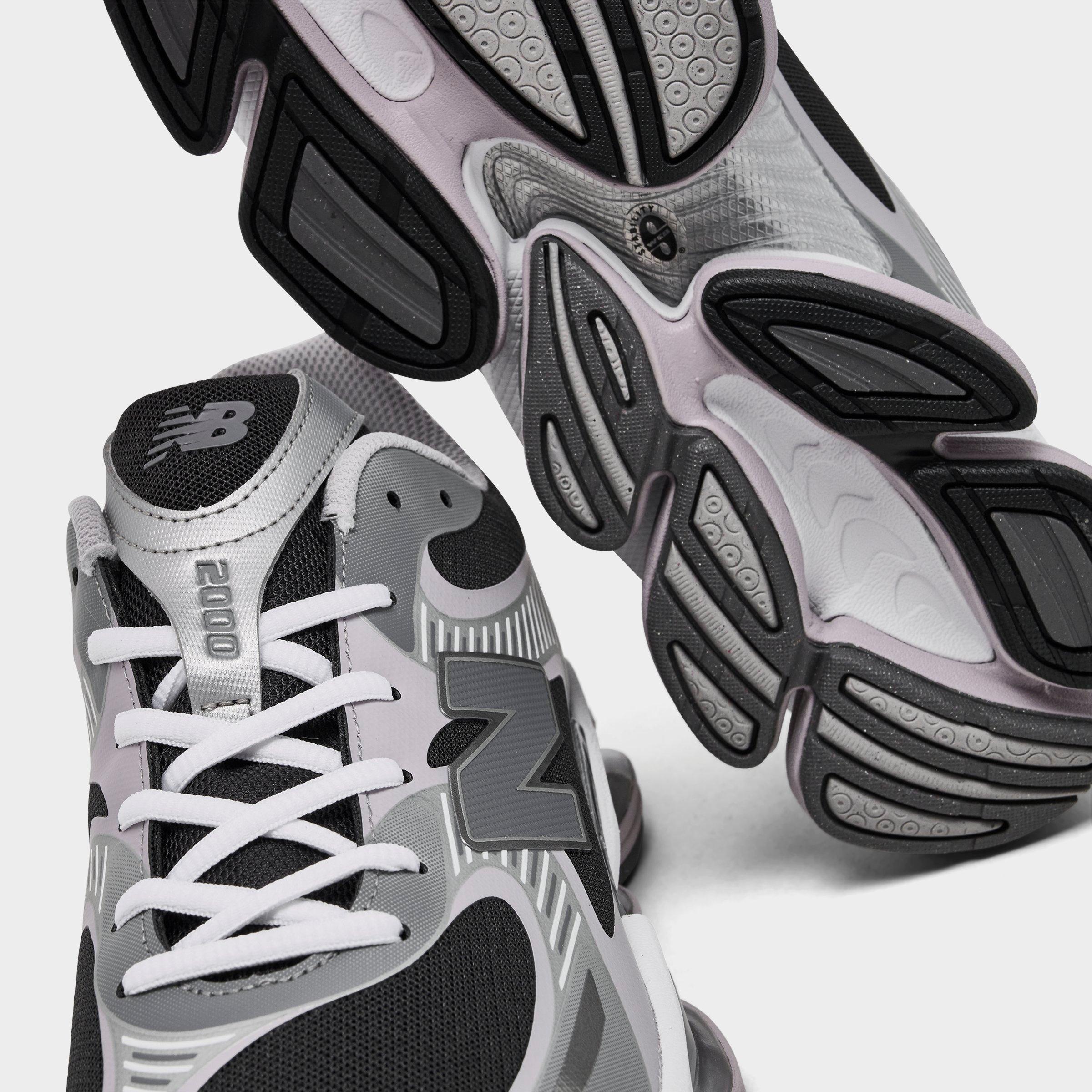 Men's New Balance ABZORB 2000 Casual Shoes - Silver Metallic/Faded Black - view 3