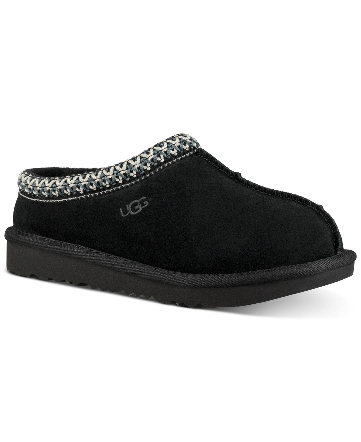 UGG® Kids Tasman II Clog Round Toe Slippers - Black