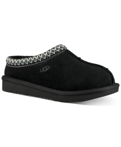 UGG® Kids Tasman II Clog Round Toe Slippers - Black