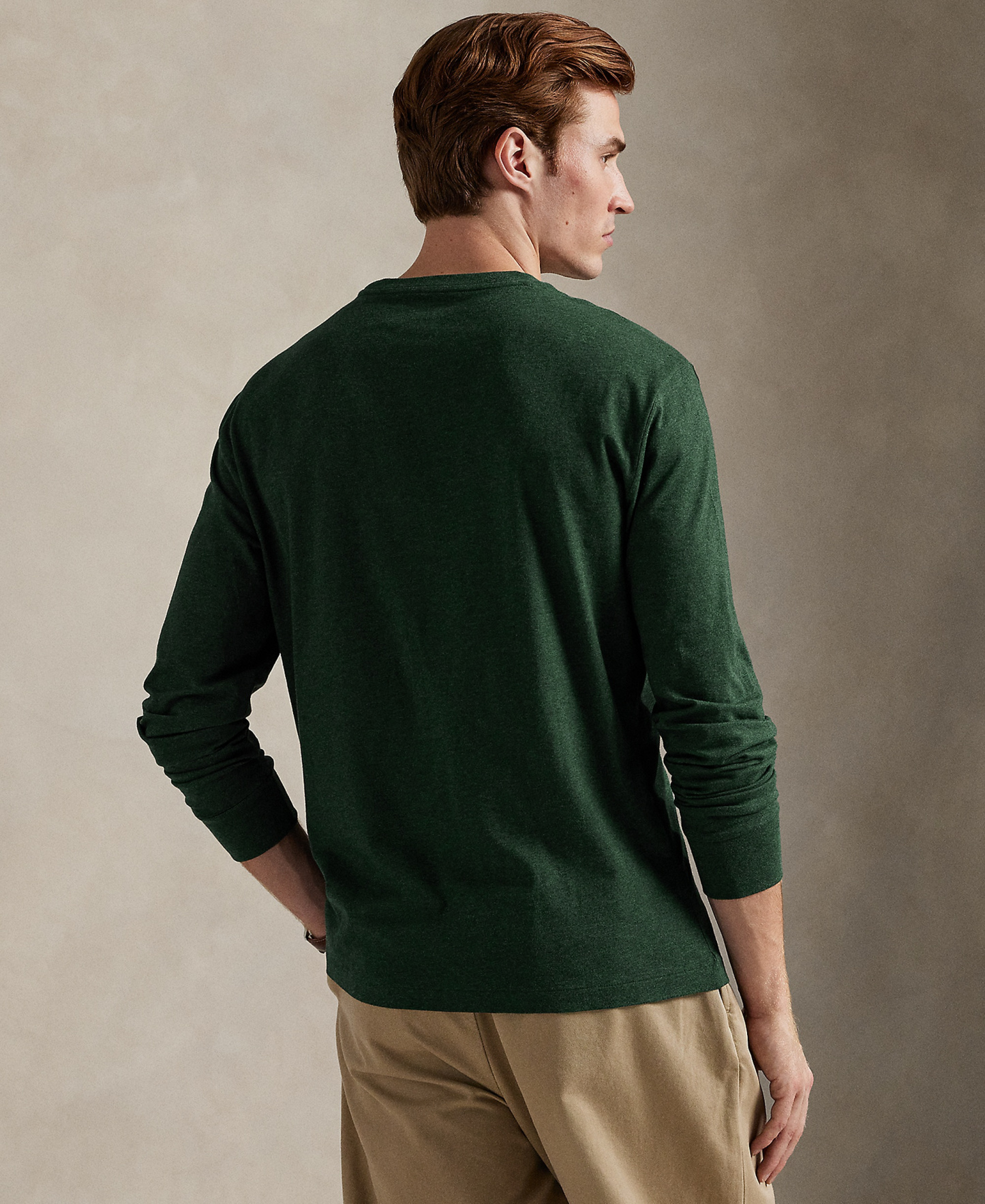 Polo Ralph Lauren Men's Classic-Fit T-Shirt - Scotch Pine Heather