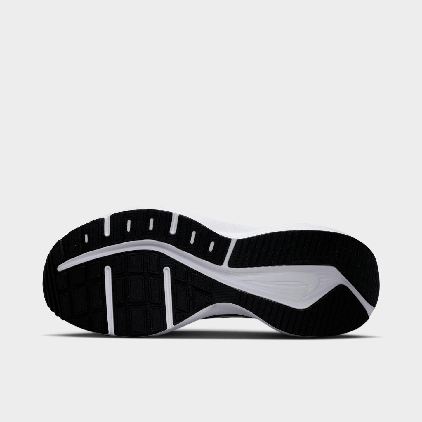 Men's Nithtke Downshifter 14 Running Shoes - Black/Anthracite/Wolf Grey/White - Bottom view