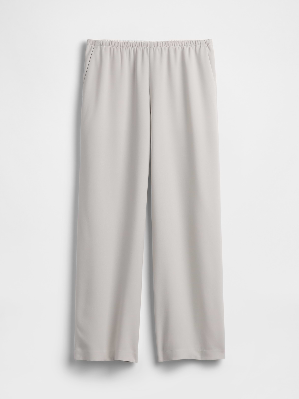 Easy Wide-Leg Pants - Slick rock grey