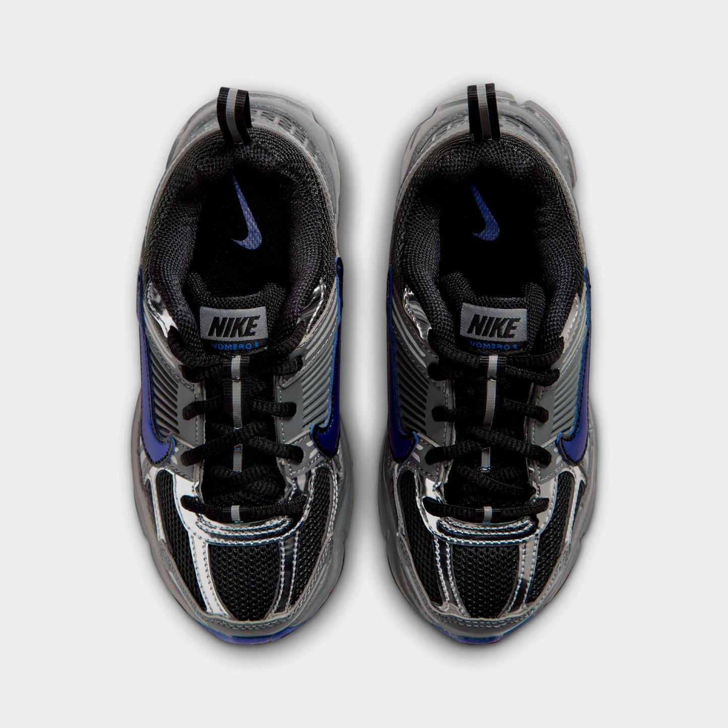 Little Kids' Nithtke Vomero 5 Casual Shoes - Anthracite/Hyper Royal - Top view