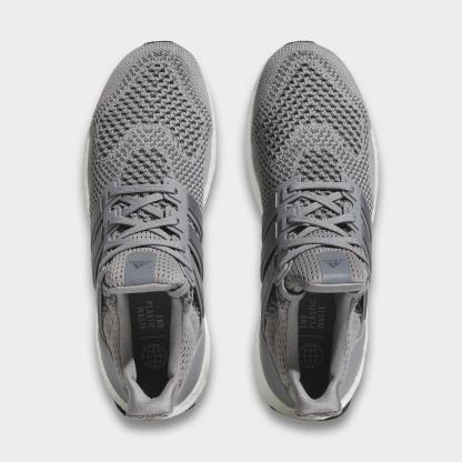 Men's adidas Ultraboost 1.0 Running Shoes - Grey/Grey/Core Black - view 5