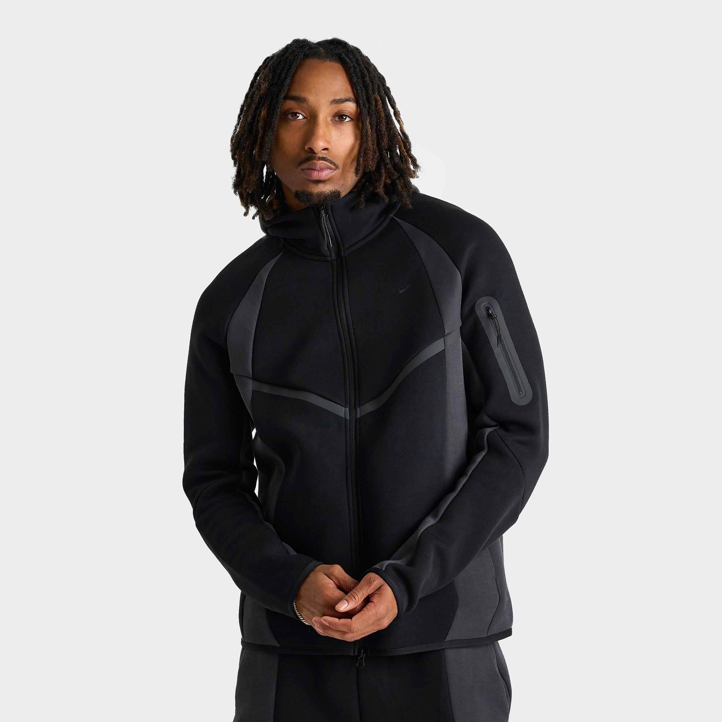 Men's Nithtke Tech Fleece Pro Windrunner Full-Zip Jacket - Black/Anthracite/Black