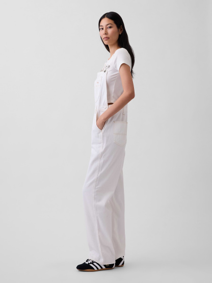 Loose Overalls - Fresh white