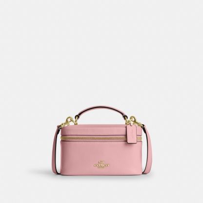 Rainer Crossbody Bag 18 - Gold/Soft Pink