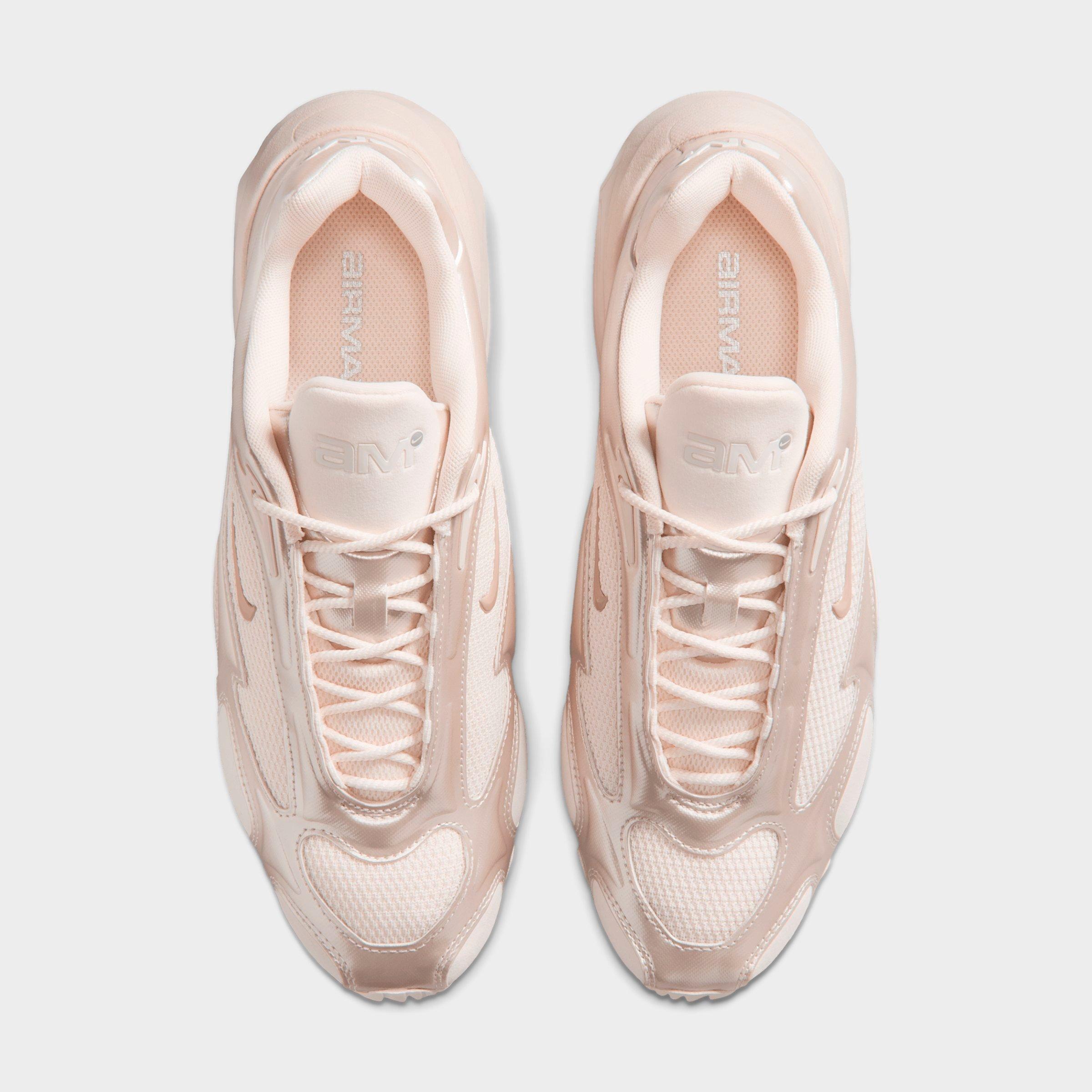 Women's Nithtke Air Max Muse Casual Shoes - Chalk/Chalk/Metallic Silver - Top view
