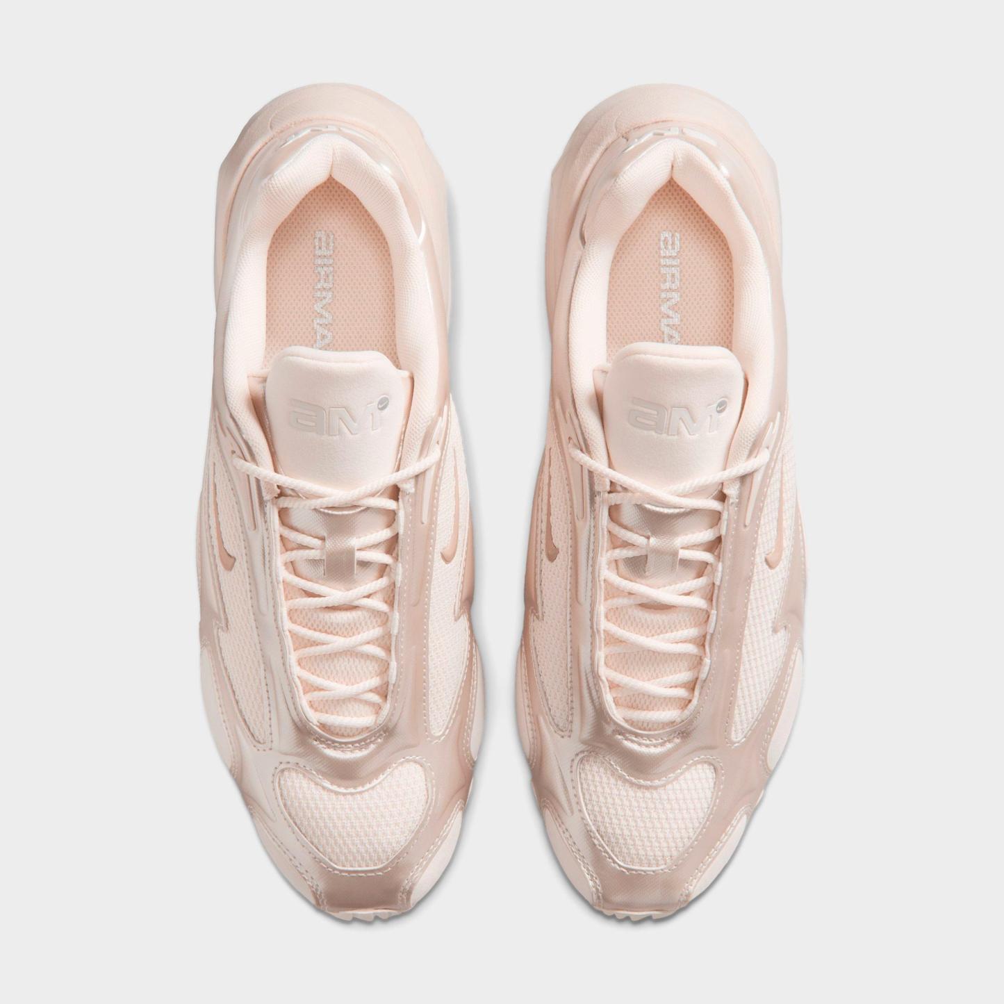 Women's Nithtke Air Max Muse Casual Shoes - Chalk/Chalk/Metallic Silver - Top view