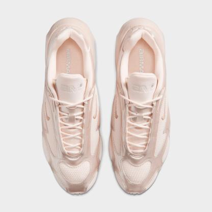 Women's Nithtke Air Max Muse Casual Shoes - Chalk/Chalk/Metallic Silver - Top view