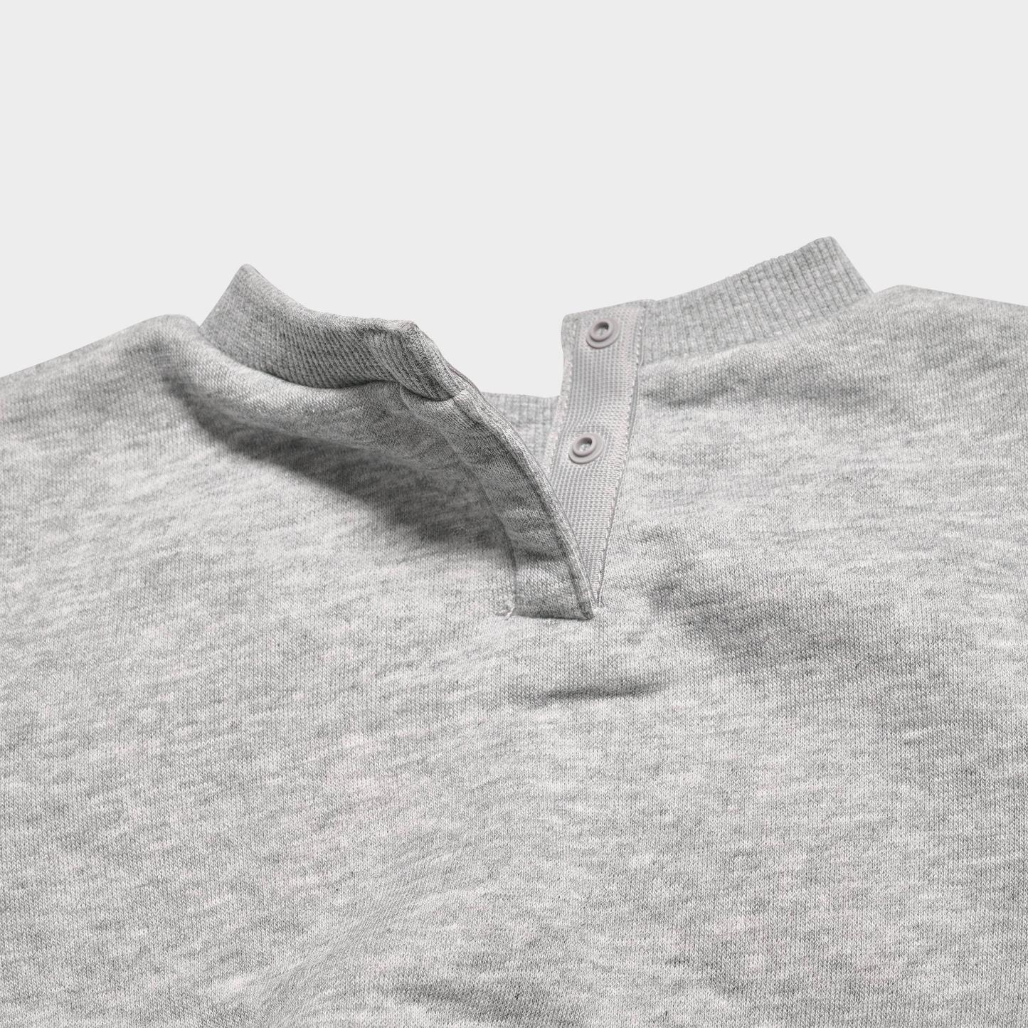 Infant Nithtke Chenille Crewneck Sweatshirt and Jogger Pants Set - Dark Grey Heather