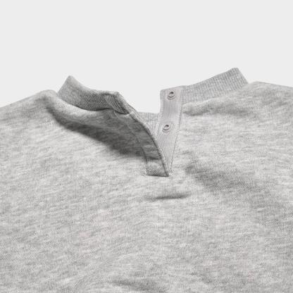 Infant Nithtke Chenille Crewneck Sweatshirt and Jogger Pants Set - Dark Grey Heather
