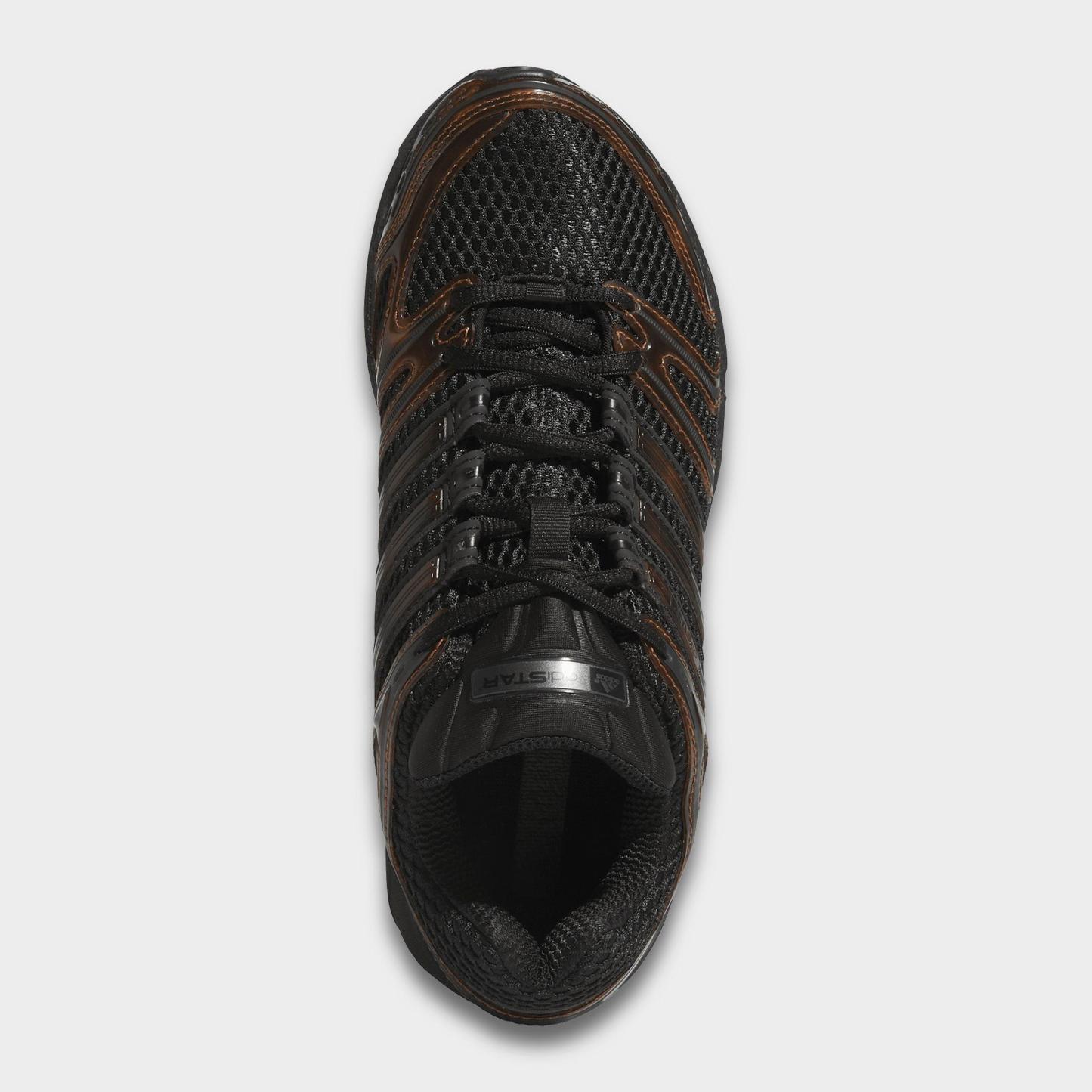 Women's adidas Adistar Control 5 Pony Print Casual Shoes - Part 2 - Core Black/Tortoise/Core Black - Top view