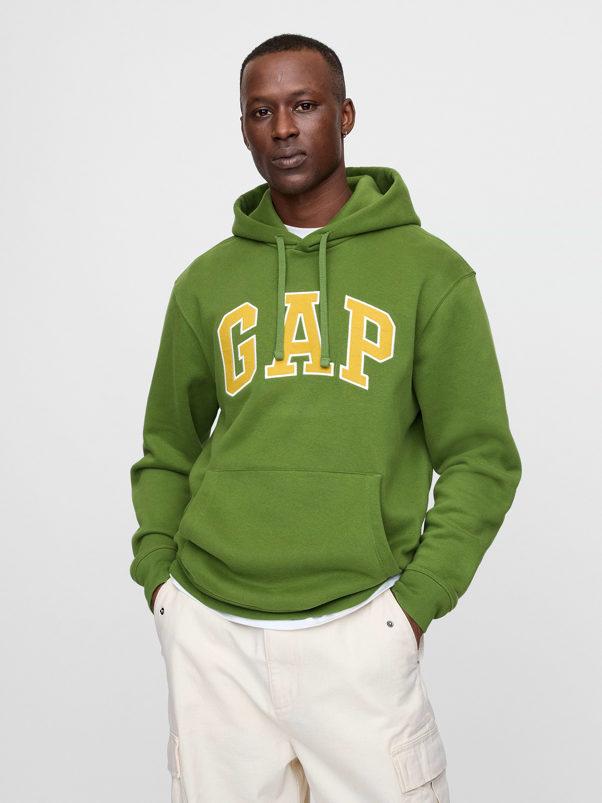 Adult VintageSoft Arch Logo Hoodie - TWIST OF LIME