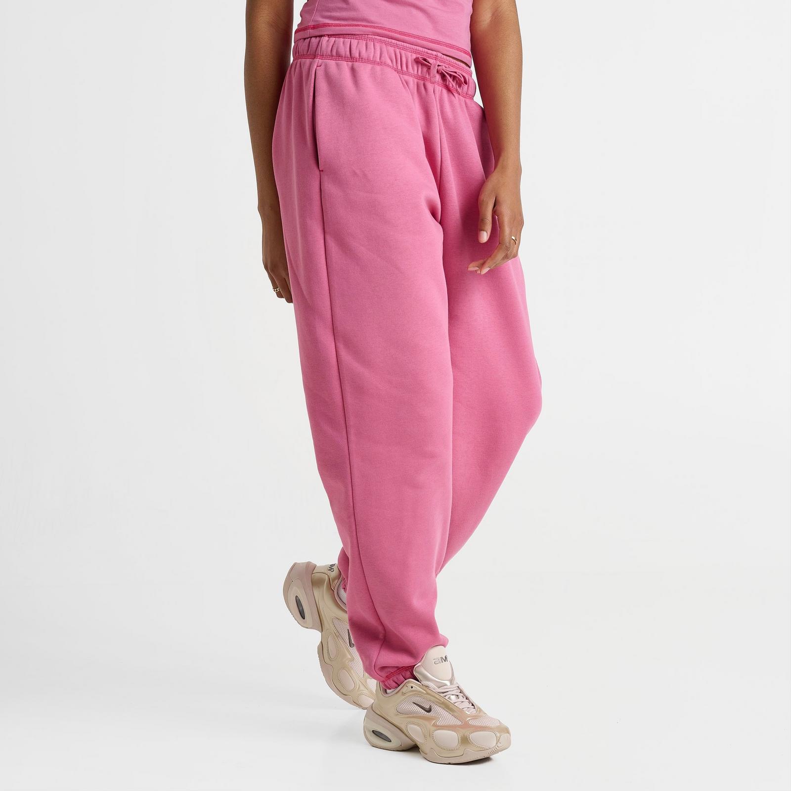 Women's Nike Sportswear Club Fleece Jogger Pants - Peony/Rush Pink