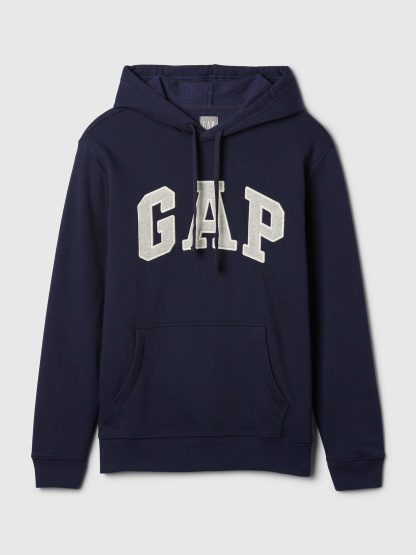 Adult VintageSoft Arch Logo Hoodie - blue
