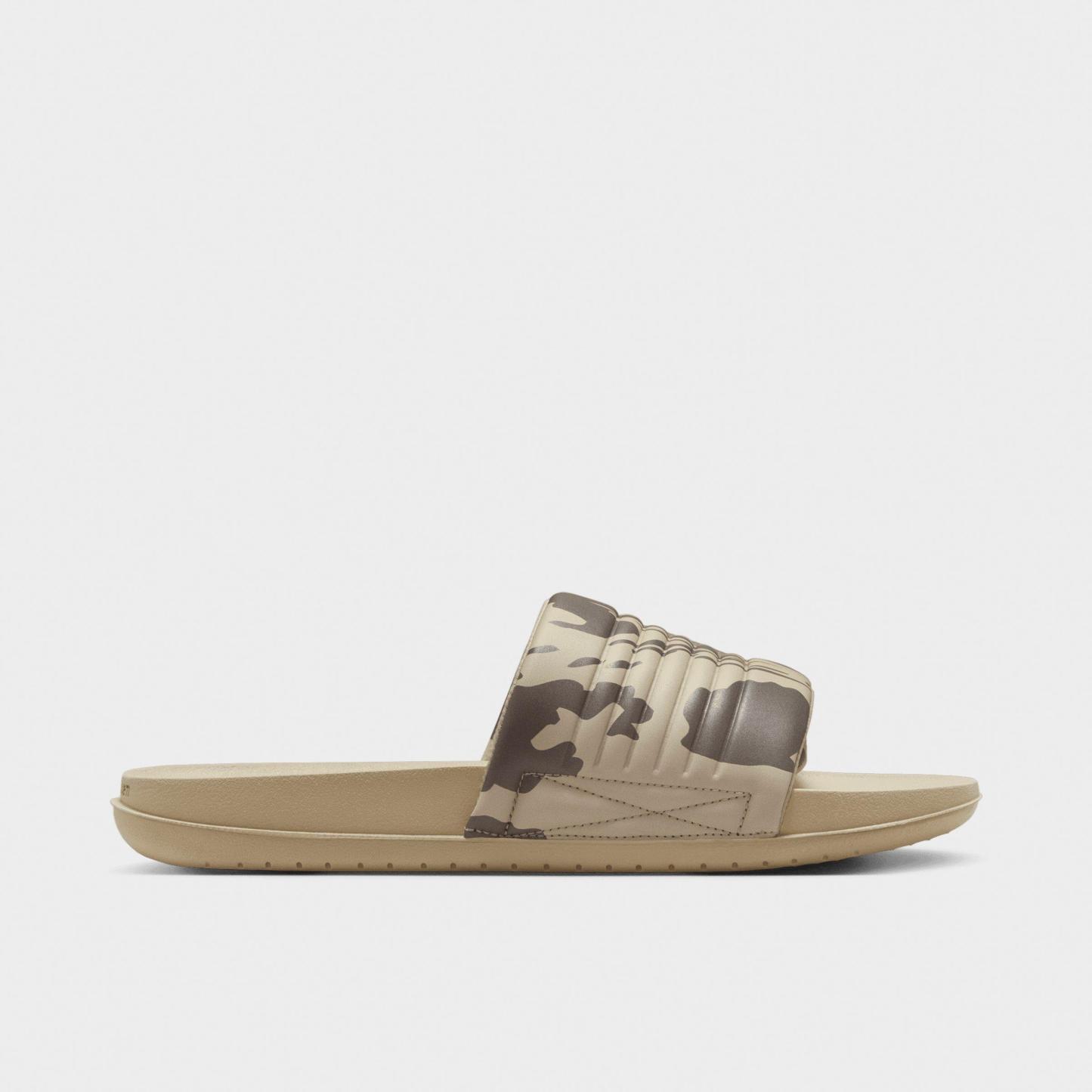 Men's Nithtke Offcourt Adjust Slide Sandals - Limestone/Olive Grey/Sea Glass - Back view