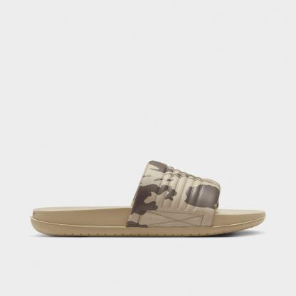 Men's Nithtke Offcourt Adjust Slide Sandals - Limestone/Olive Grey/Sea Glass - Back view