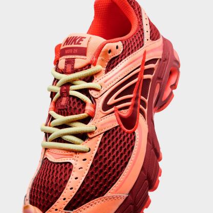 Women's Nike Air Max Moto 2K Casual Shoes - Team Crimson/Team Crimson/Hot Lava