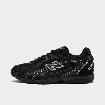 Girls' Big Kids' New Balance 204L Casual Shoes - Black/Metallic - view 1