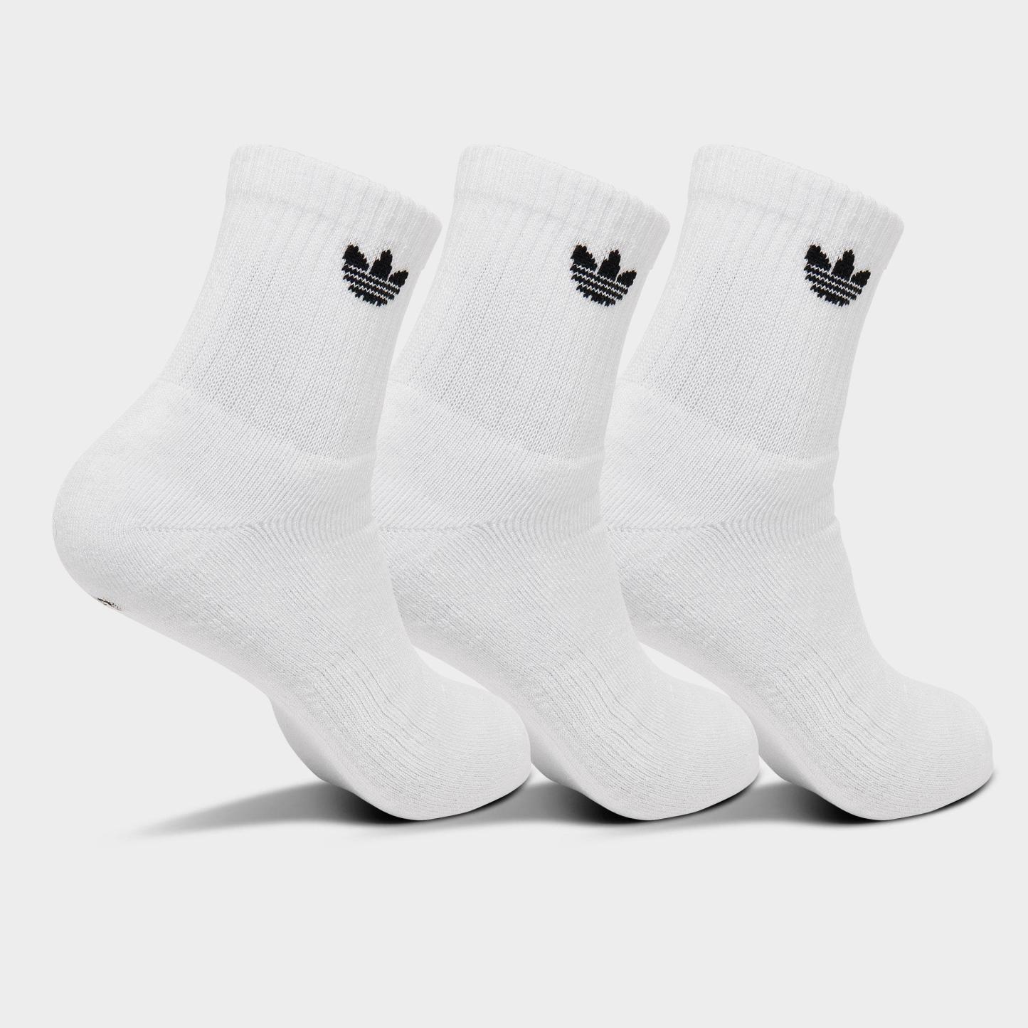 adidas Originals Trefoil 2.0 Quarter Socks (6-Pack) - White