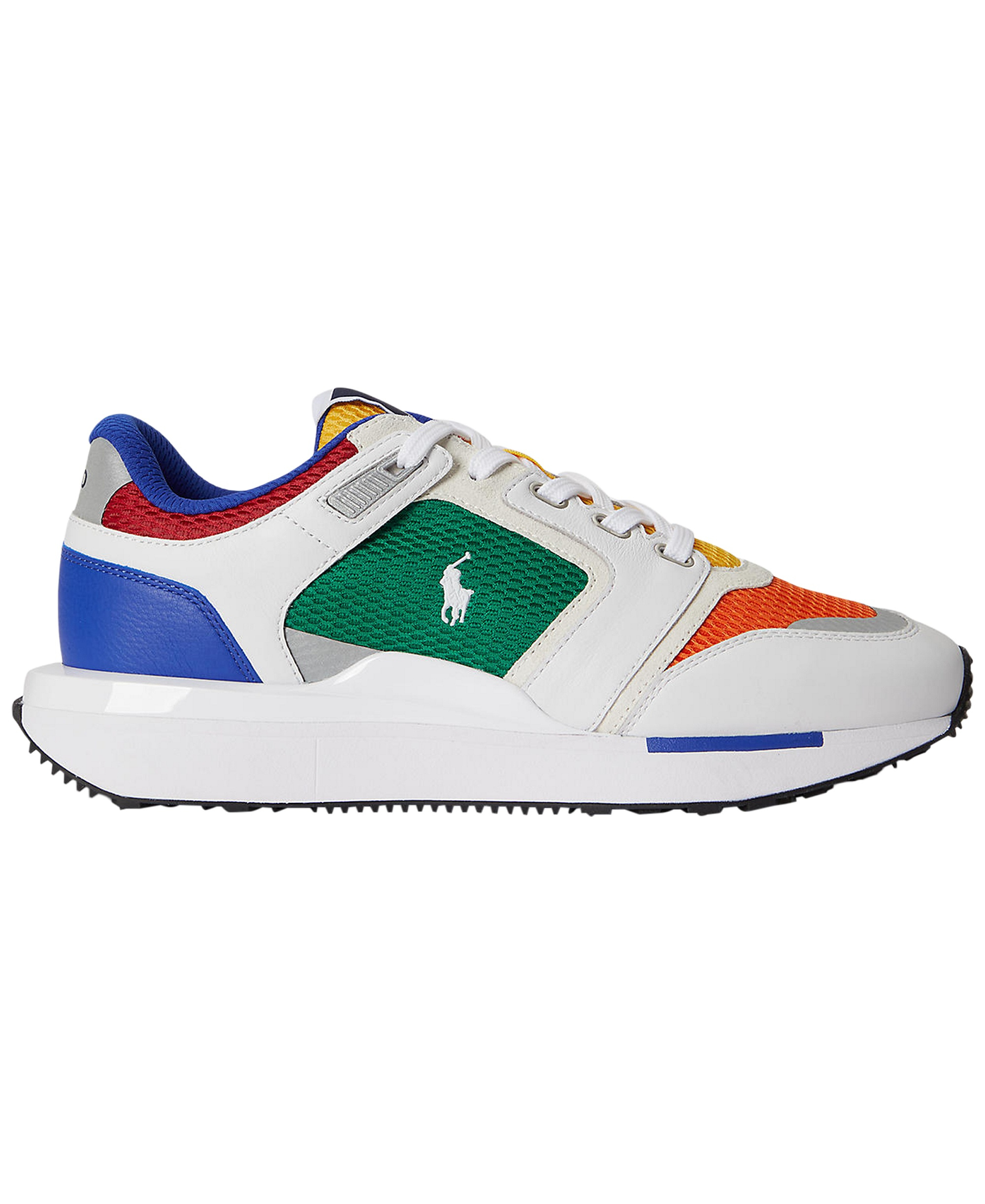 Polo Ralph Lauren Men's Train 89 V2 Running Sneakers - Erin Green Multi
