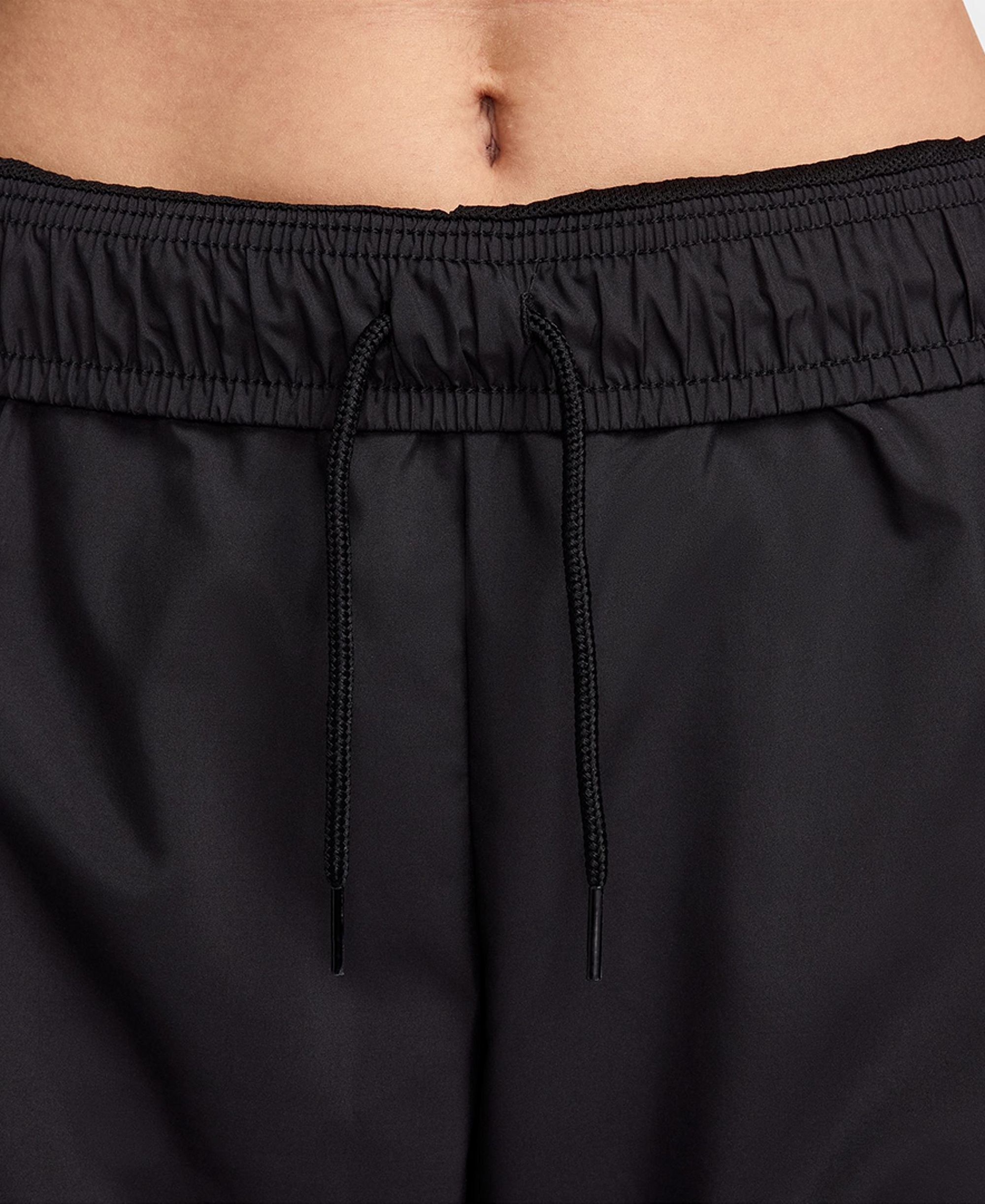Nike Women's Sportswear Classic Woven Mid-Rise Jogger Pants - Black/White