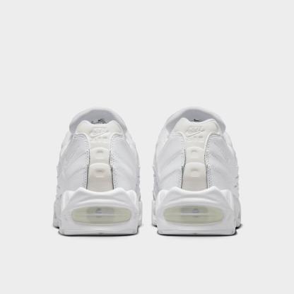 Men's Nithtke Air Max 95 Big Bubble Scorpion Casual Shoes - Part 2 - White/White/Pure Platinum/White - Top view
