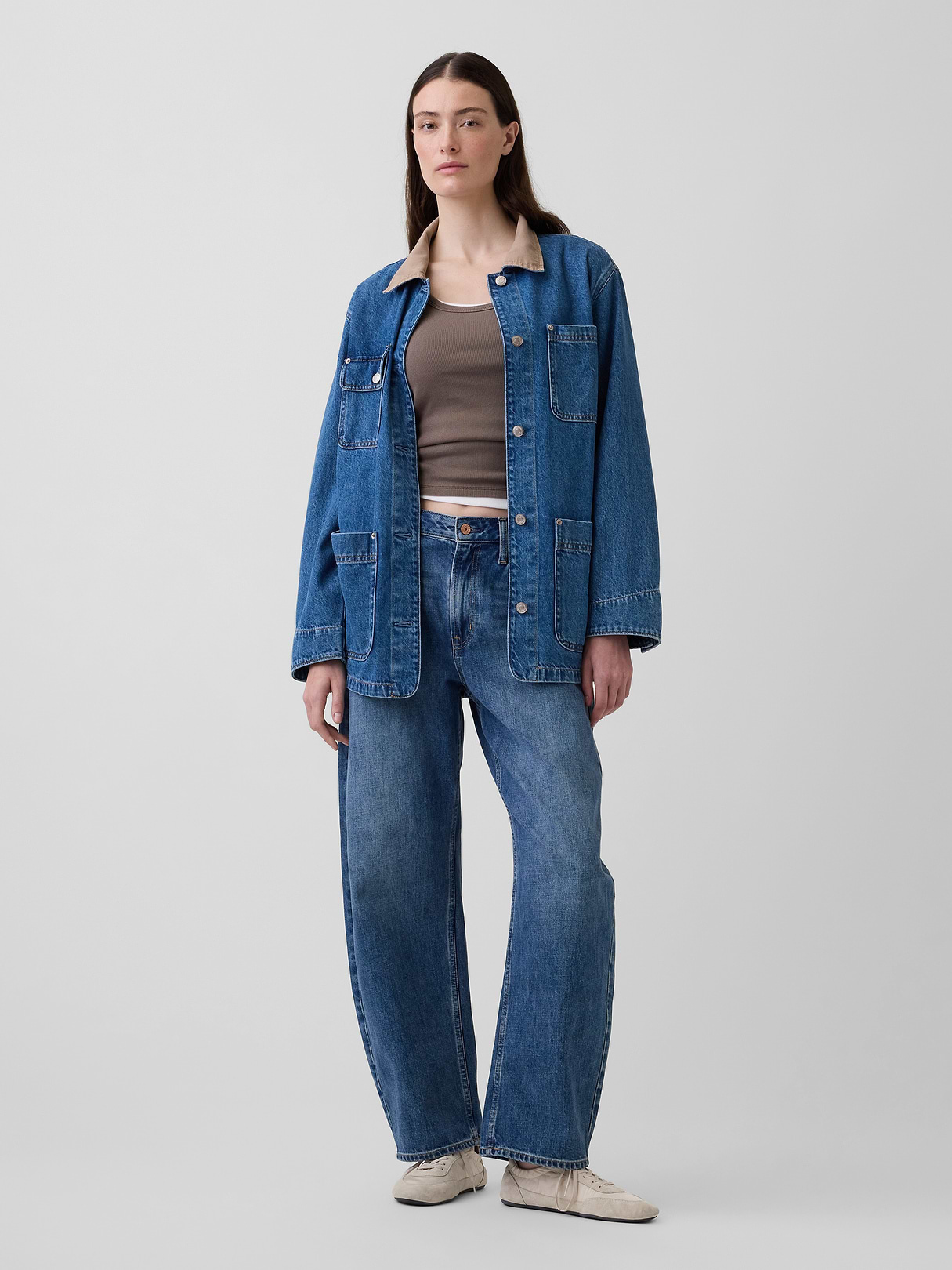 Denim Barn Jacket - Medium wash
