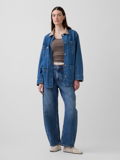 Denim Barn Jacket - Medium wash