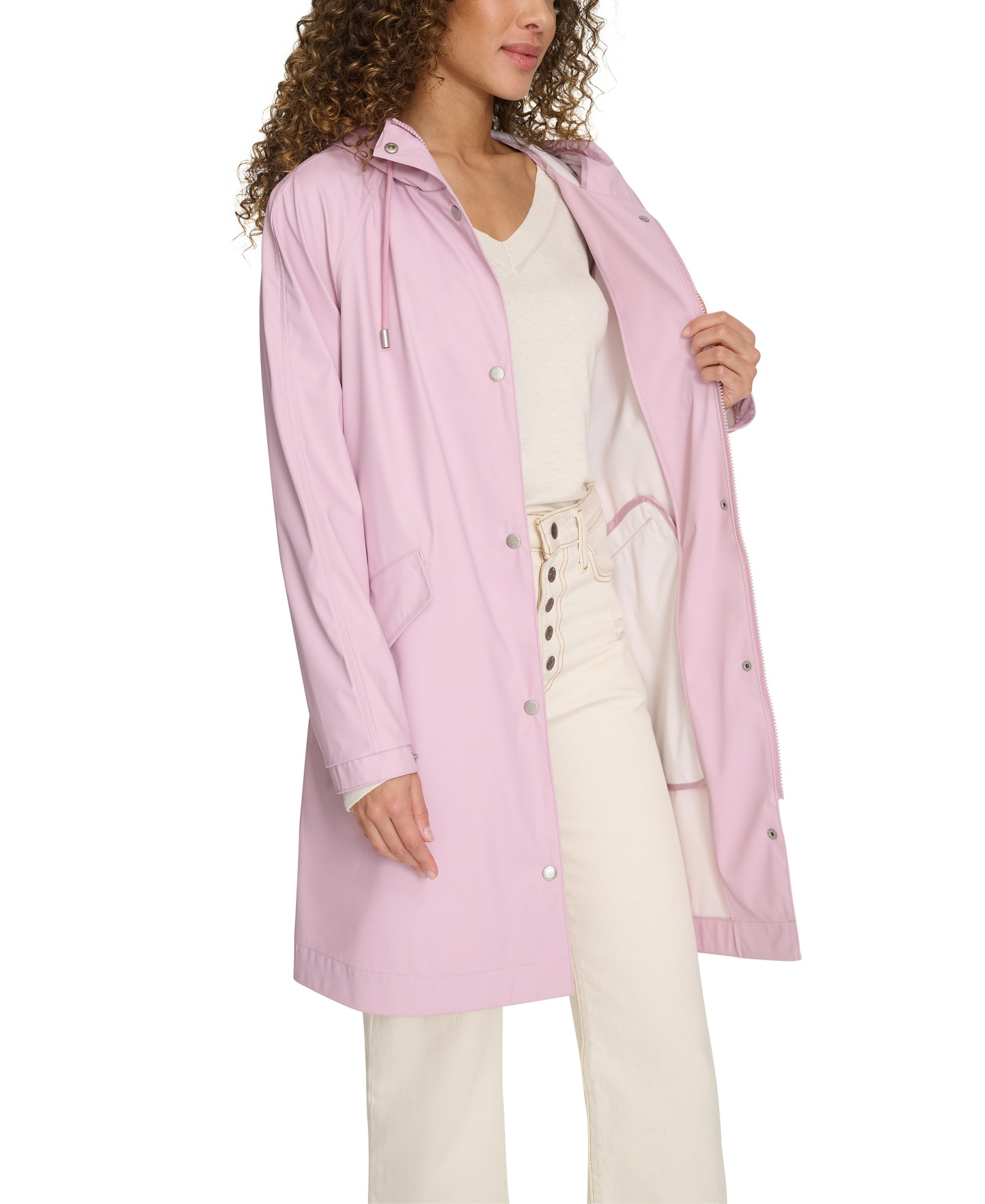 Levi's Women's Raglan Sleeve Rain Collar Jacket - Blush