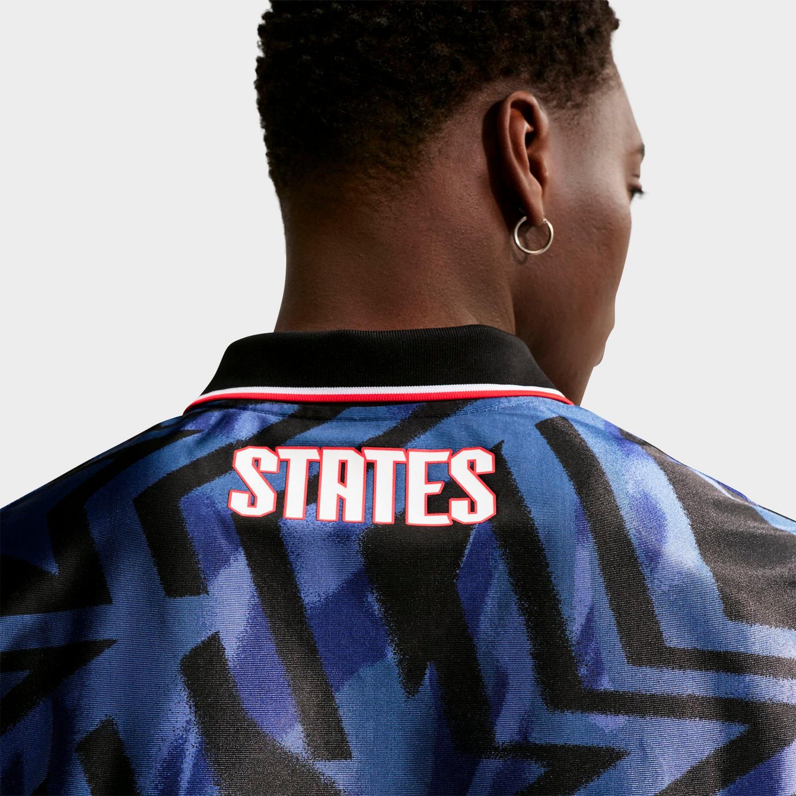 Men's Nike USA Energy Dri-FIT Soccer Top - Midnight Navy/University Red