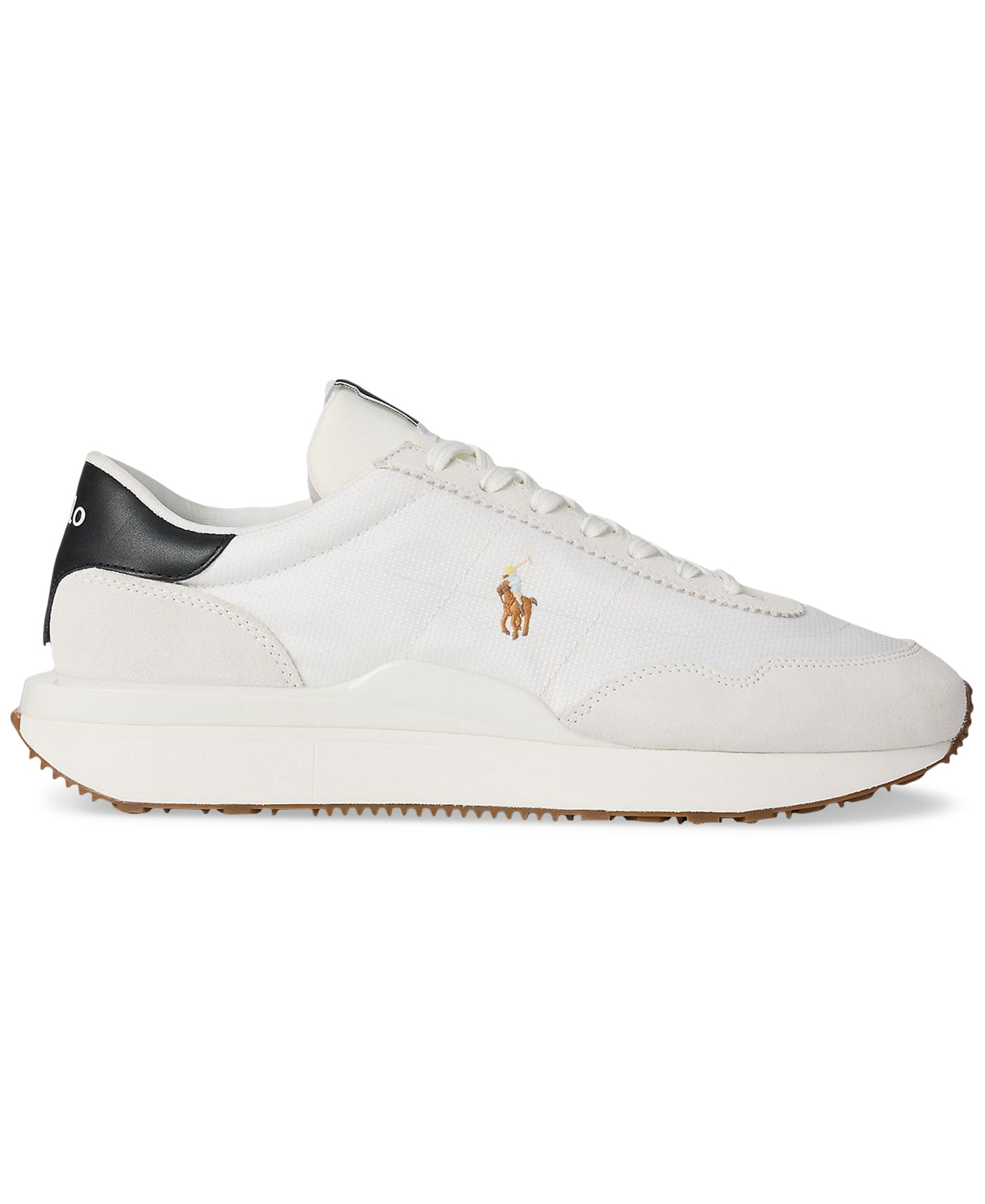 Polo Ralph Lauren Men's Train 89 Lace-Up Sneakers - DECKWASH WHITE/MULTI