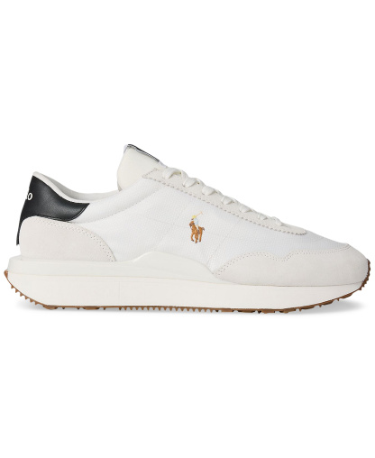 Polo Ralph Lauren Men's Train 89 Lace-Up Sneakers - DECKWASH WHITE/MULTI