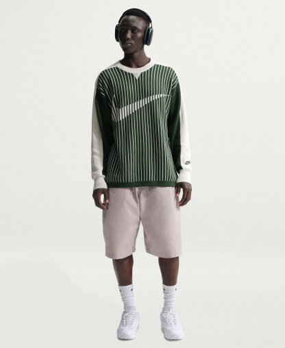Nike Men's Sportswear Club Jersey Sweater - Fir/sail