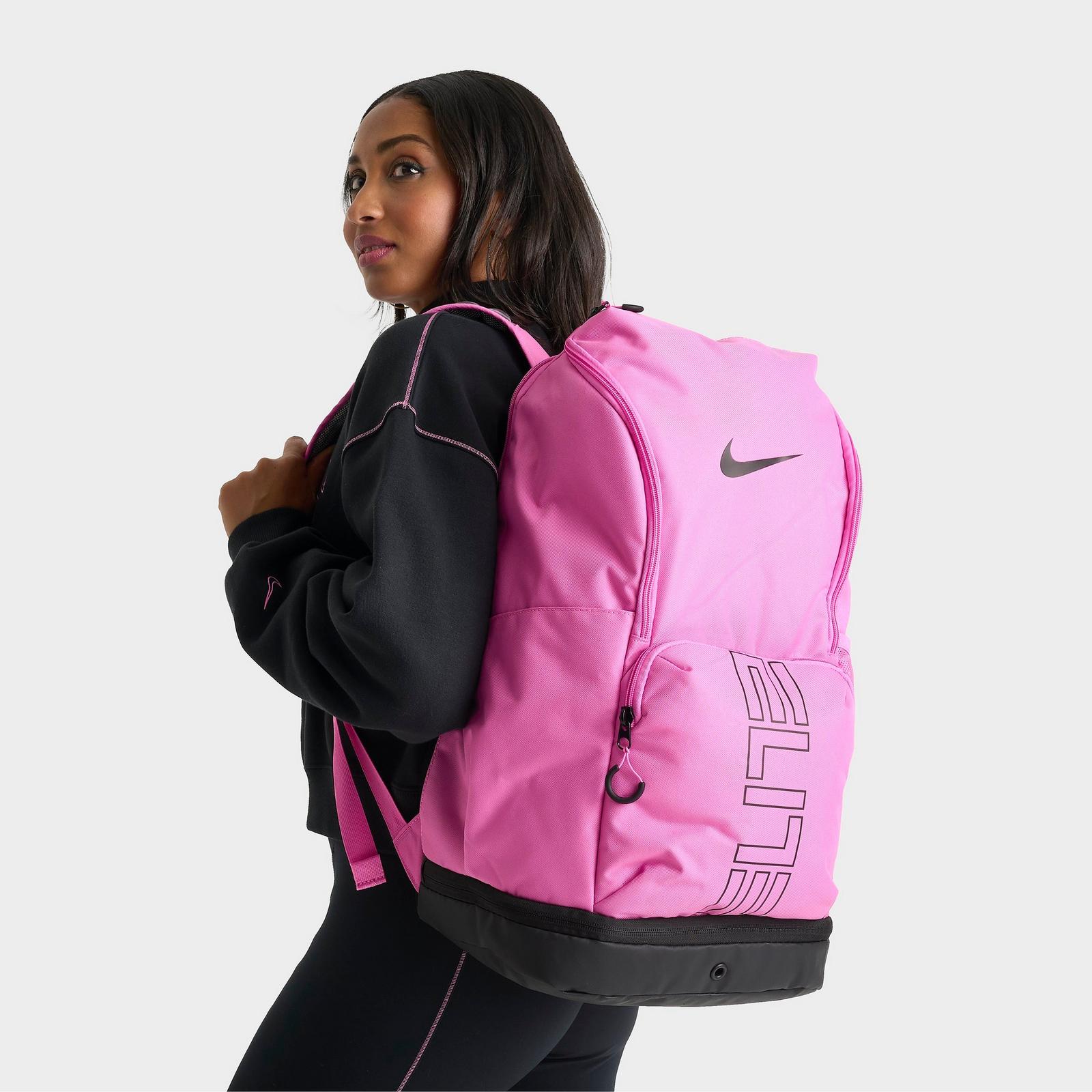 Nike Varsity Hoops Elite Backpack (32L) - Playful Pink/Black/Black