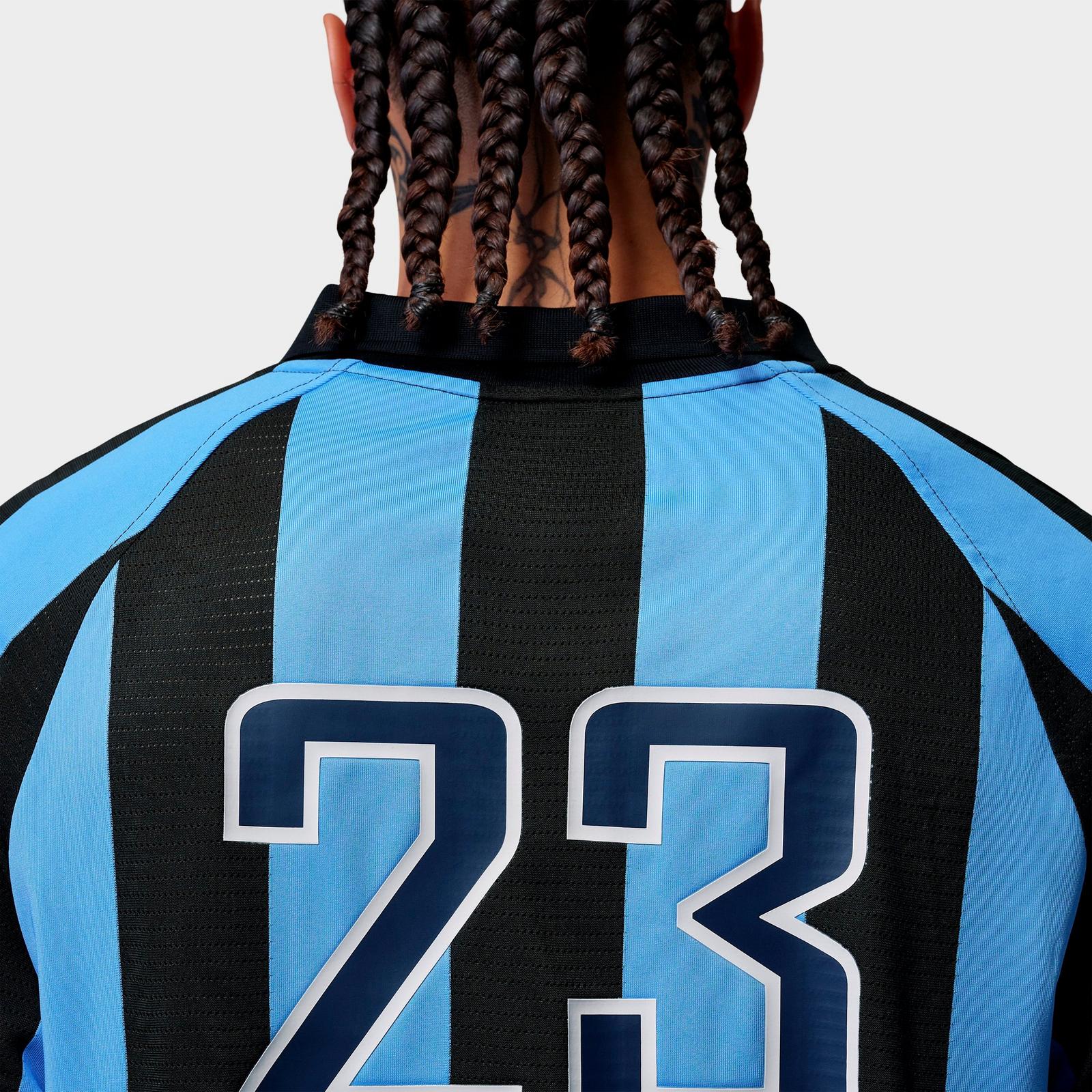 Men's Jordan Brooklyn Terrace Top - University Blue/Black/University Blue - view 6