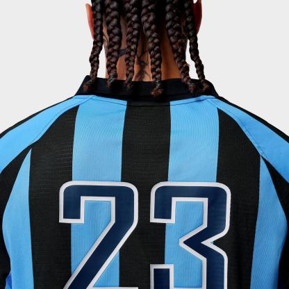 Men's Jordan Brooklyn Terrace Top - University Blue/Black/University Blue - view 6