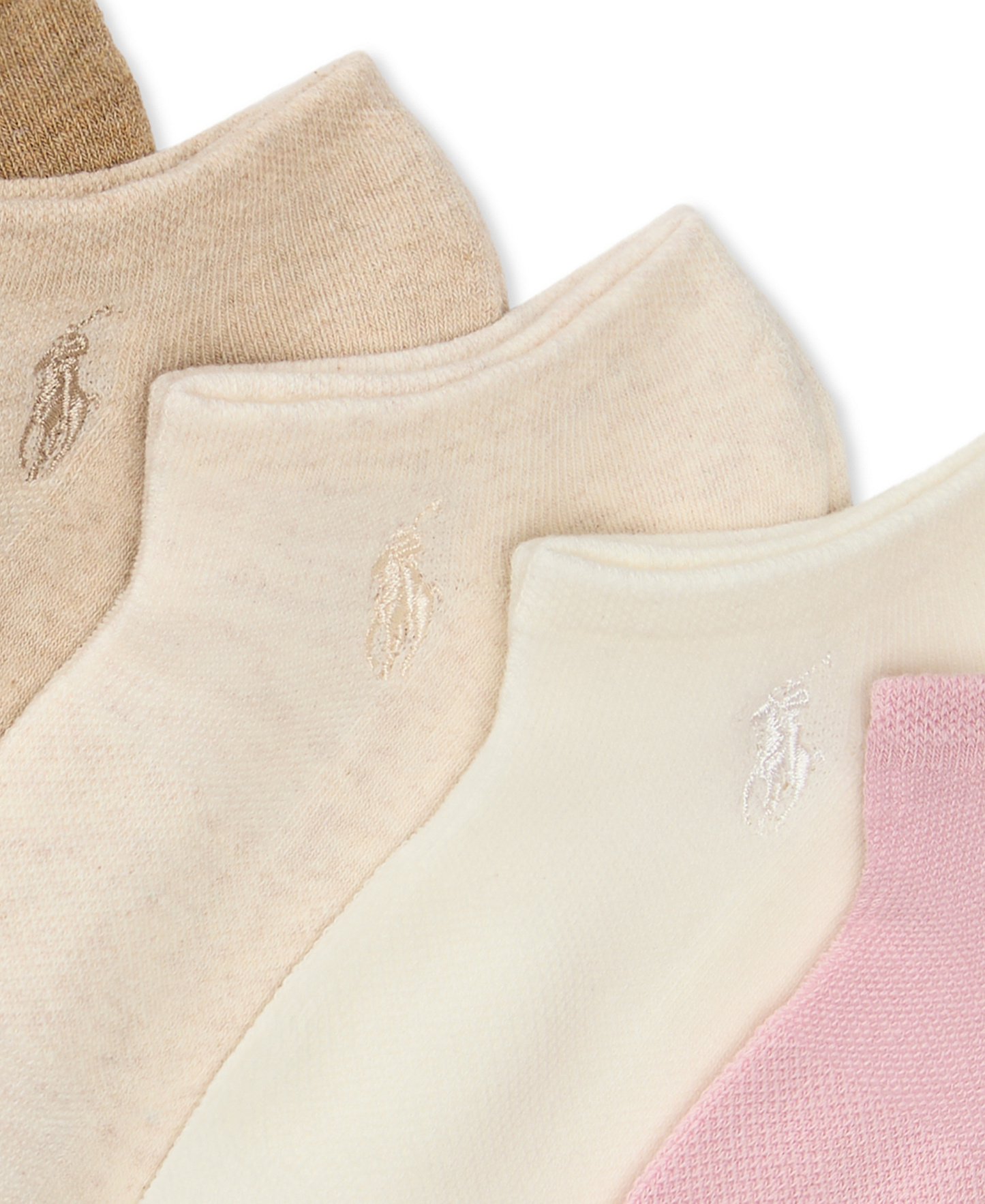 Polo Ralph Lauren Women's 6-Pk. Cushion Low-Cut Socks - Pastel Assortment