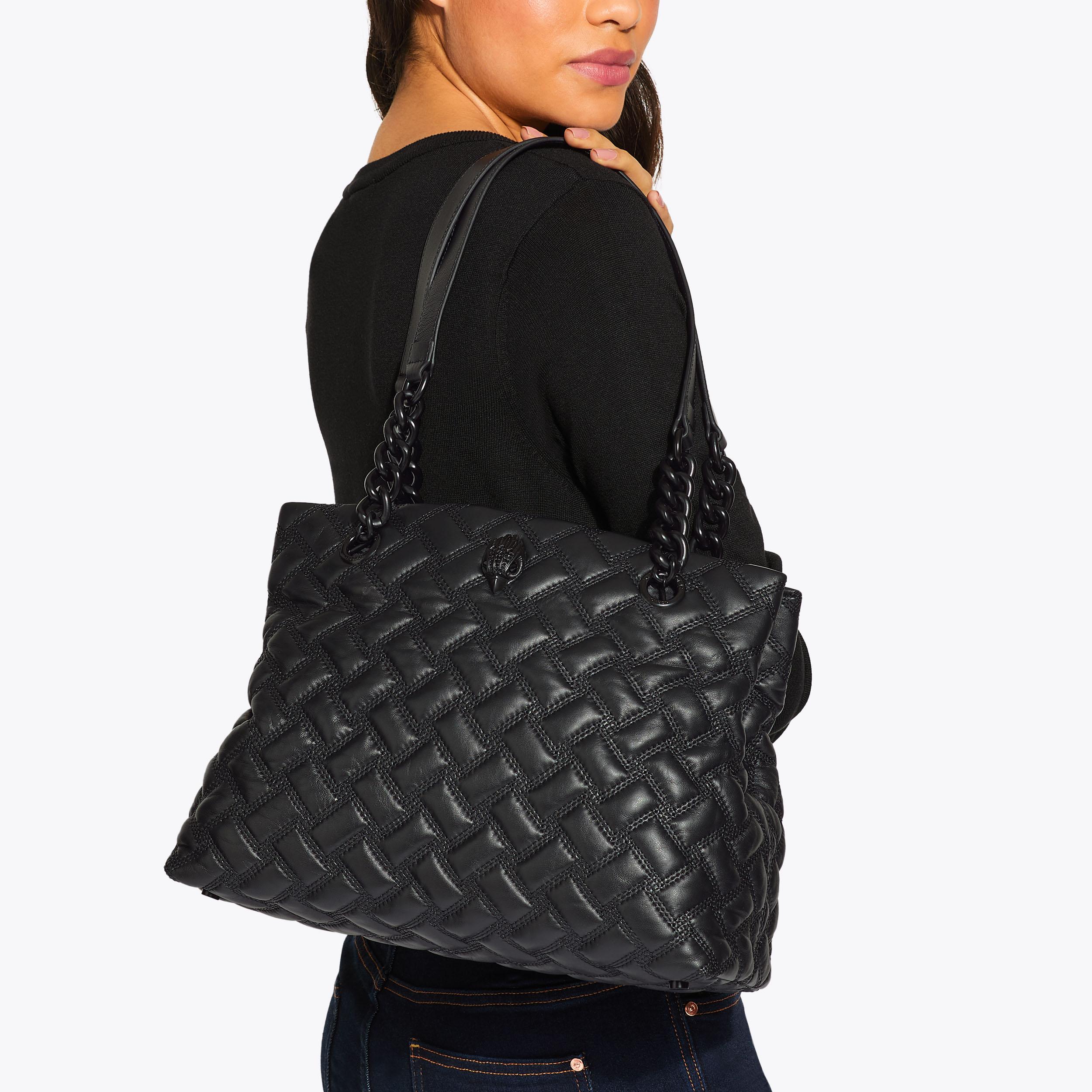 Kurt Geiger London Kensington Drench Tote Bag - Black - view 2