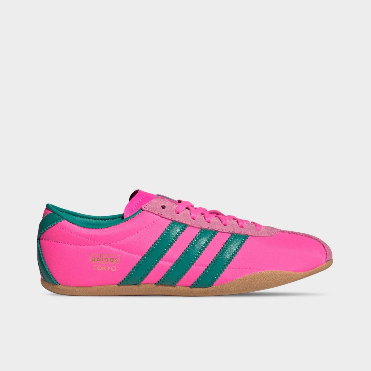 Women's adidas Originals Tokyo Casual Shoes - Lucid Pink/Power Green/Gold Metallic - view 1
